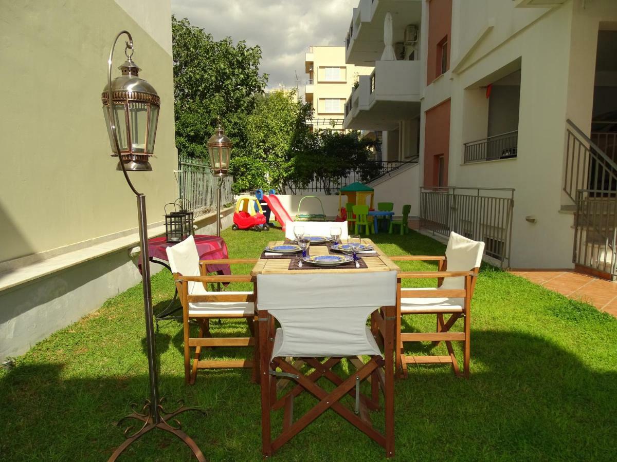 Dreamy Studio With Private Garden 雅典 外观 照片